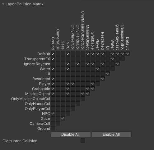 Project Settings - Physics_2